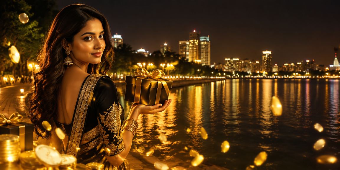 Bangalore street view with vibrant Andar Bahar card game atmosphere